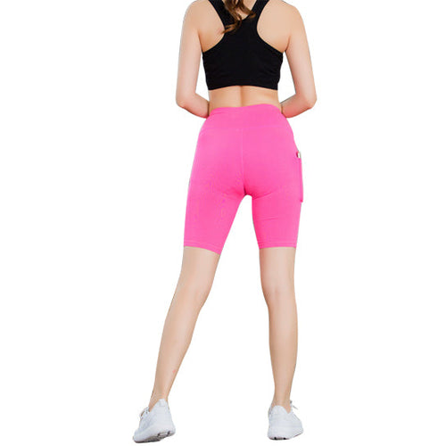 Calções de Yoga com Bolso para Telemóvel
