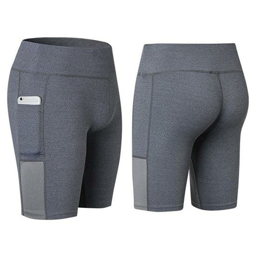 Calções de Yoga com Bolso para Telemóvel