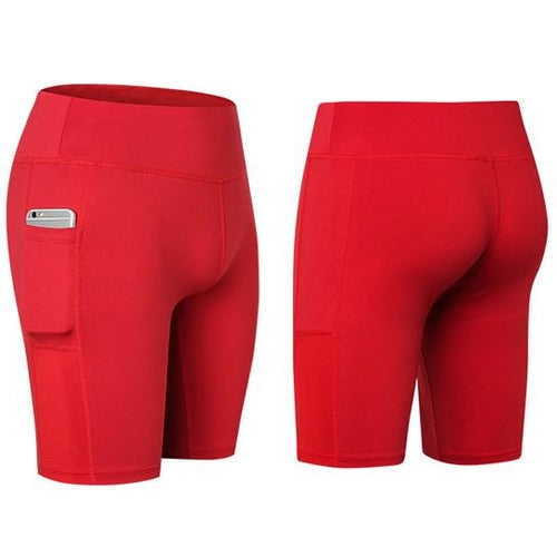 Calções de Yoga com Bolso para Telemóvel