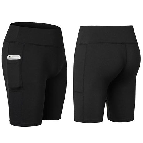 Calções de Yoga com Bolso para Telemóvel