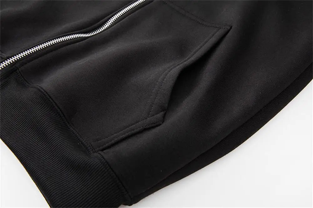 Hoodie com Fecho Oversized para Homem