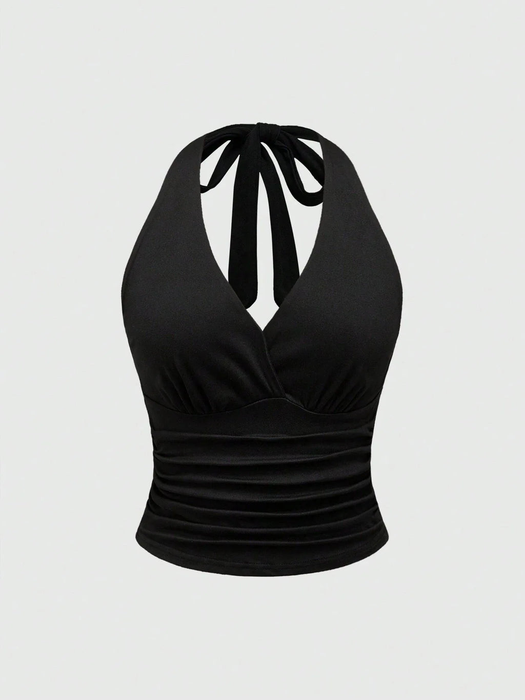 Top Halter com Estampado Leopardo