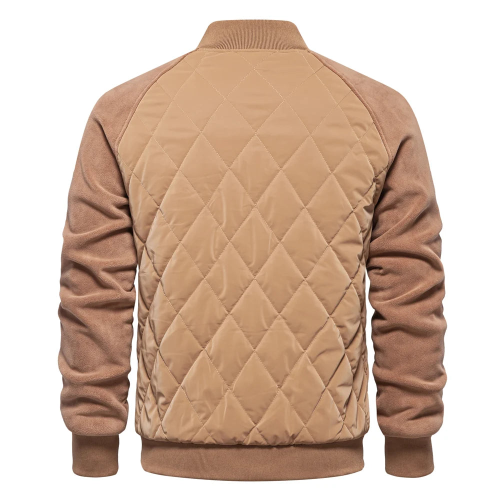 Casaco Bomber Forrado com Fleece para Homem
