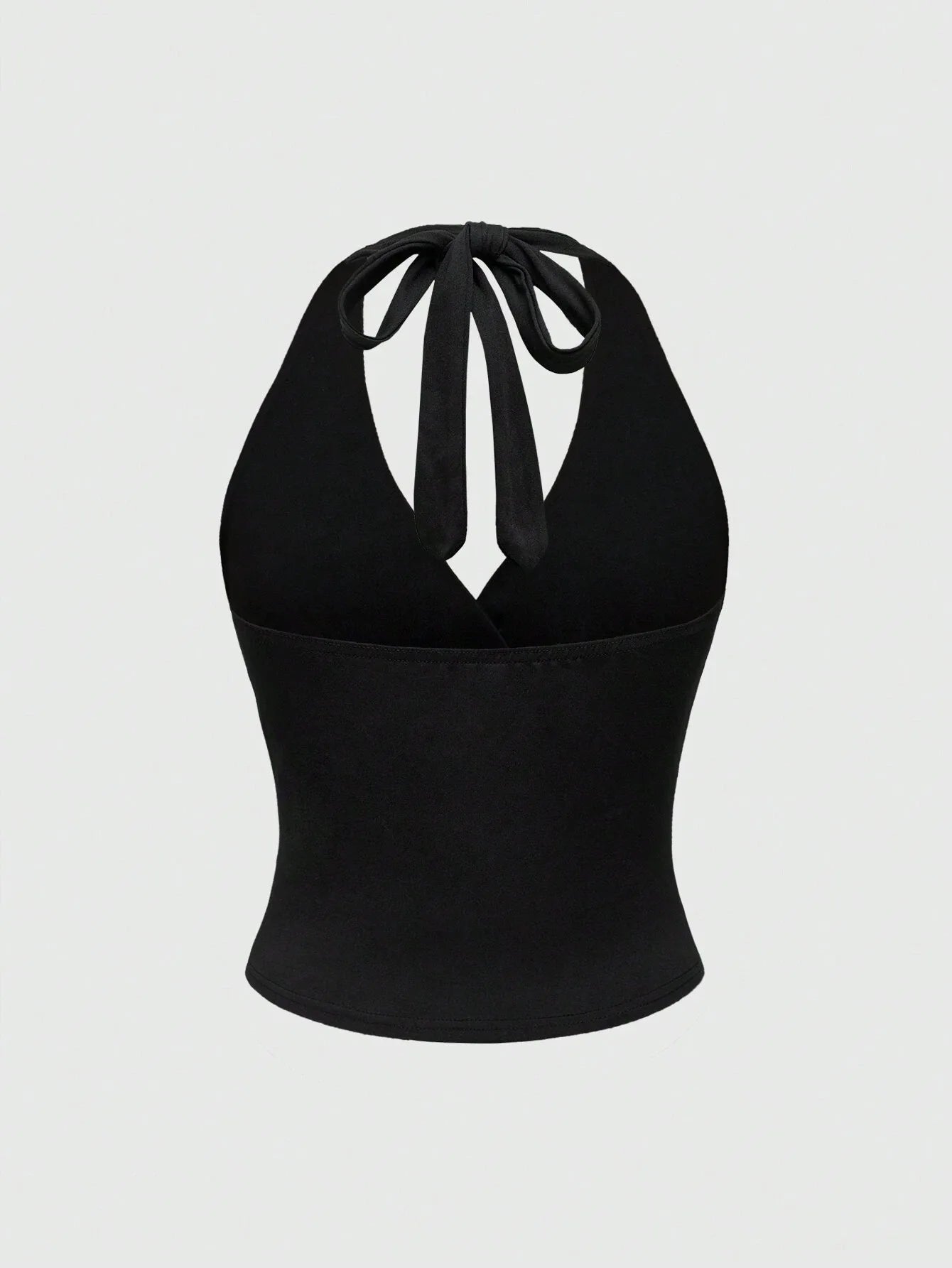 Top Halter com Estampado Leopardo