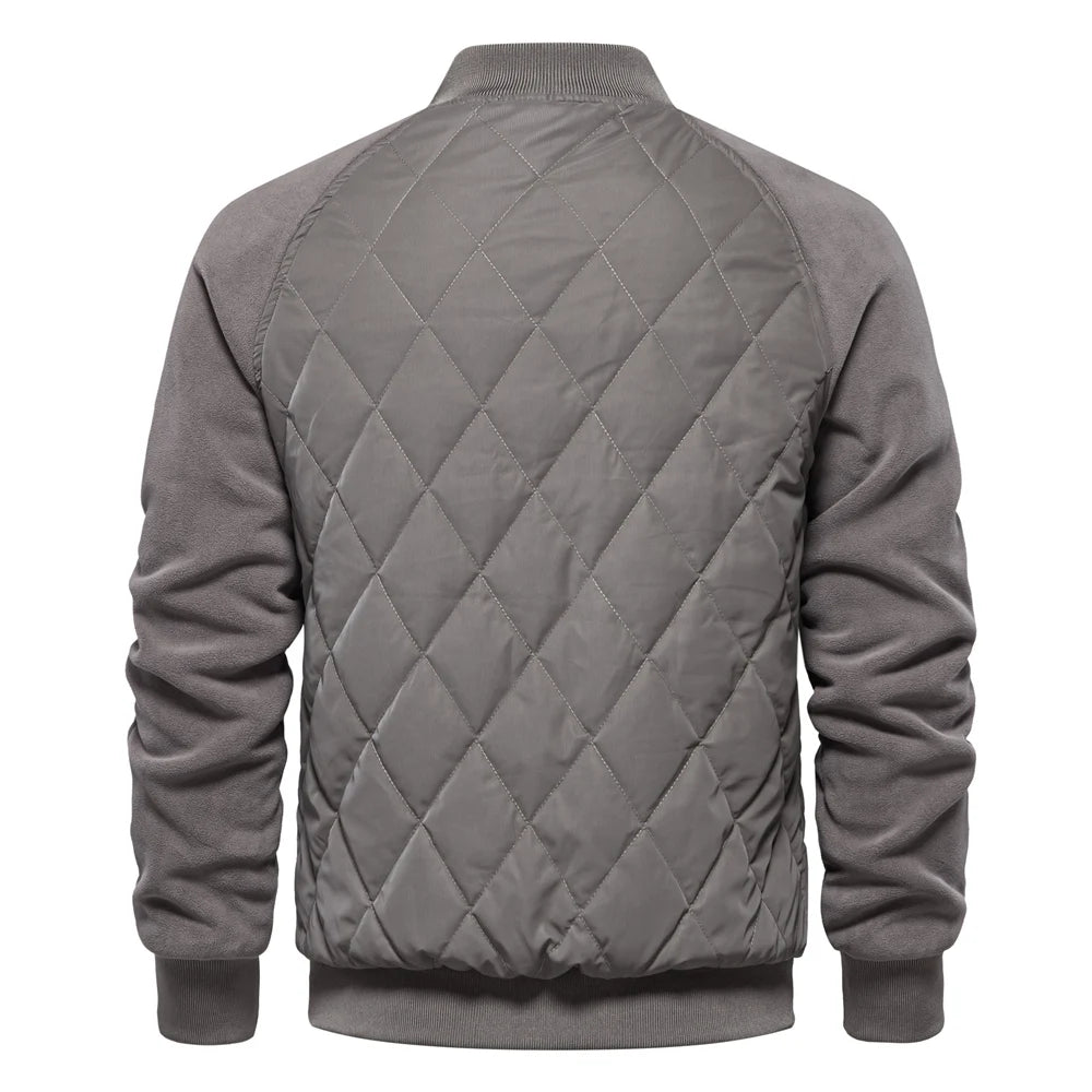 Casaco Bomber Forrado com Fleece para Homem