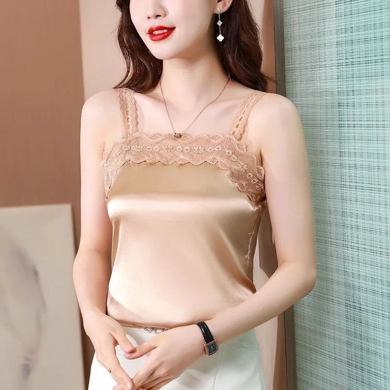 Top Halter de Renda para Mulher