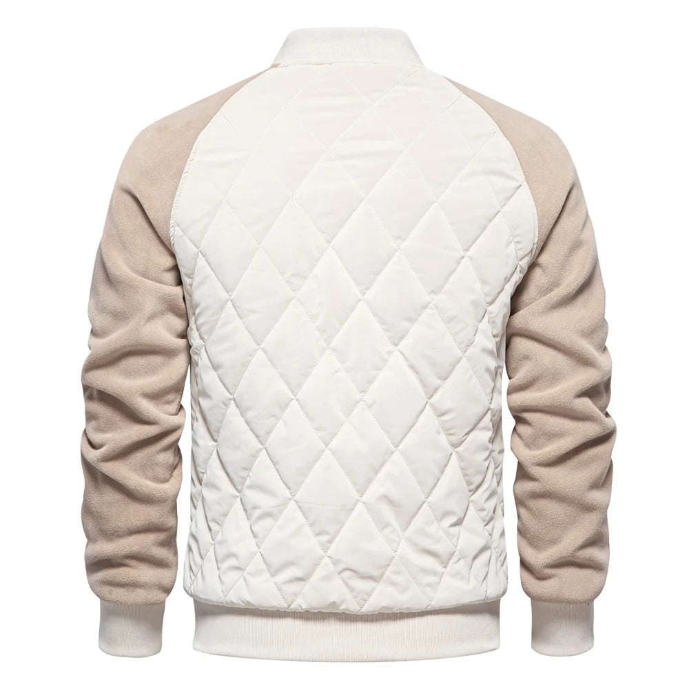 Casaco Bomber Forrado com Fleece para Homem