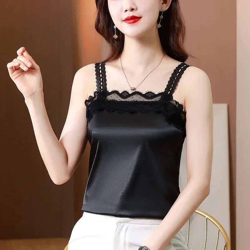 Top Halter de Renda para Mulher