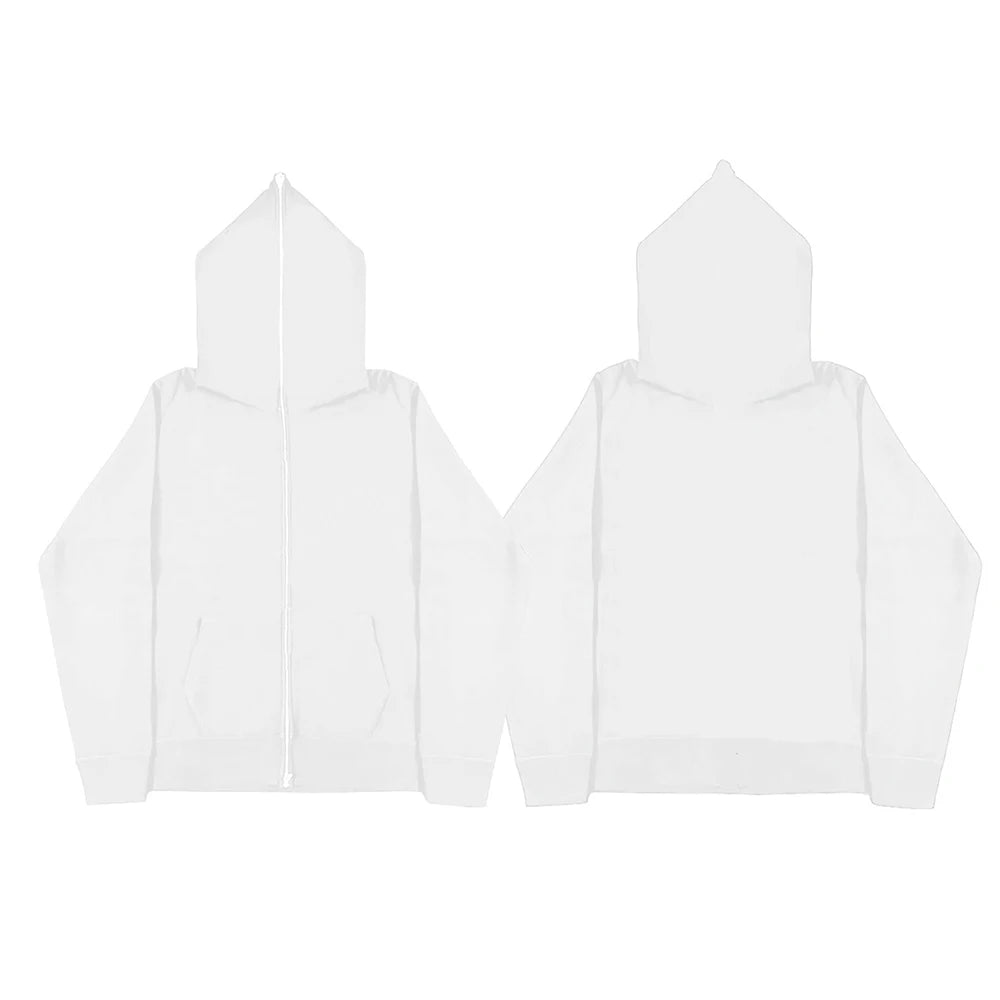 Hoodie com Fecho Oversized para Homem
