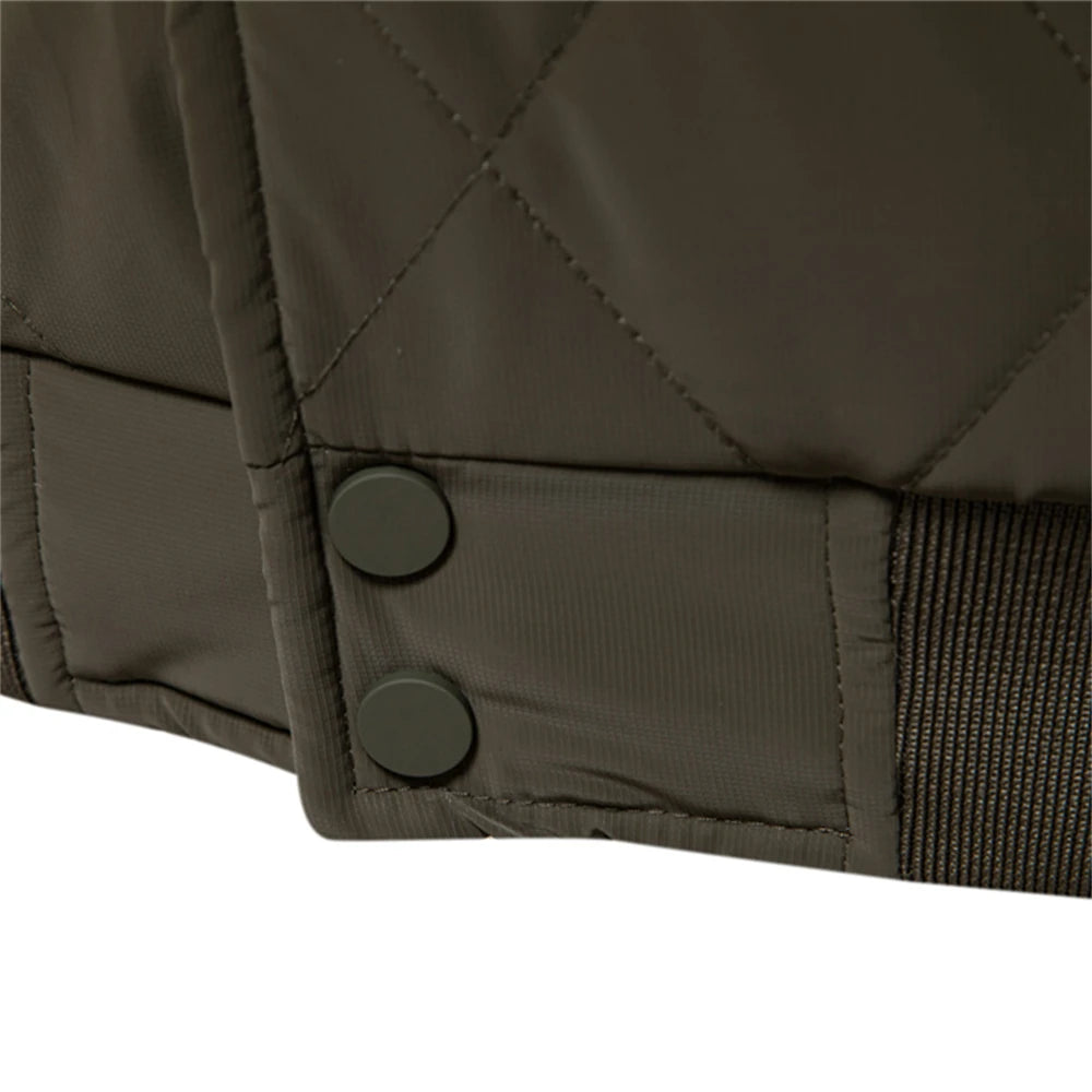 Casaco Bomber Forrado com Fleece para Homem