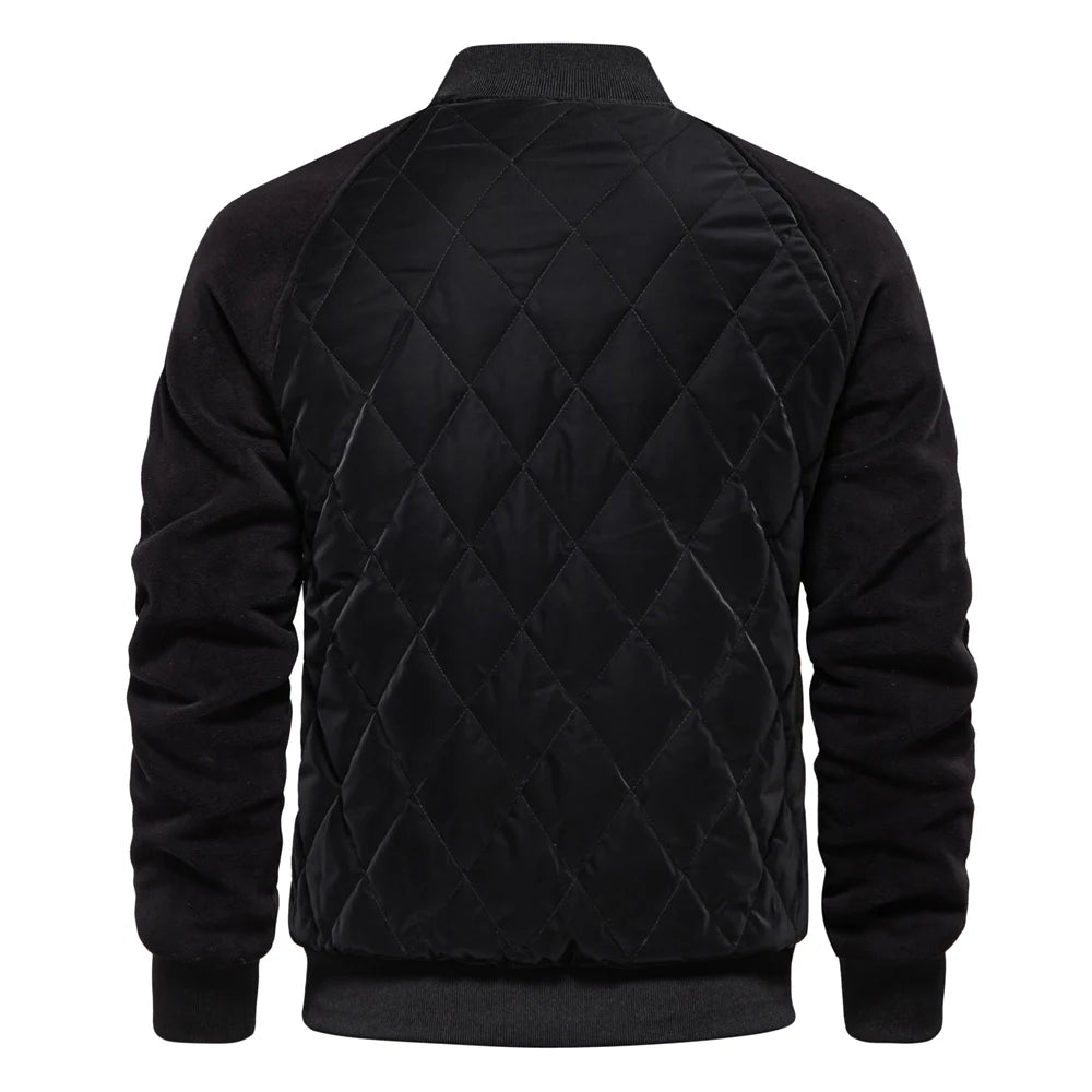 Casaco Bomber Forrado com Fleece para Homem