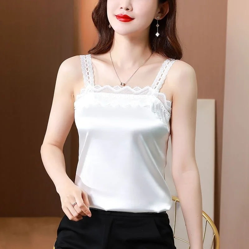 Top Halter de Renda para Mulher