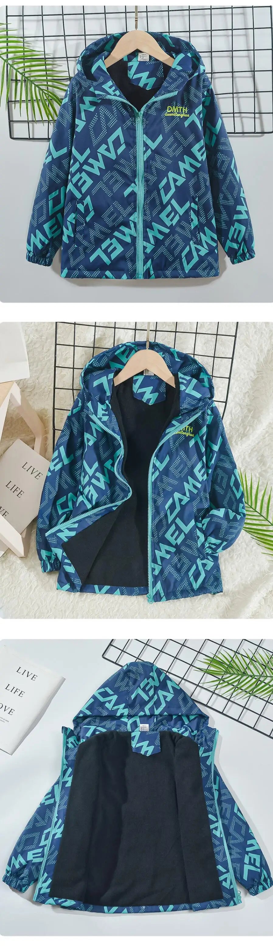 Casaco de Inverno Impermeável para Criança