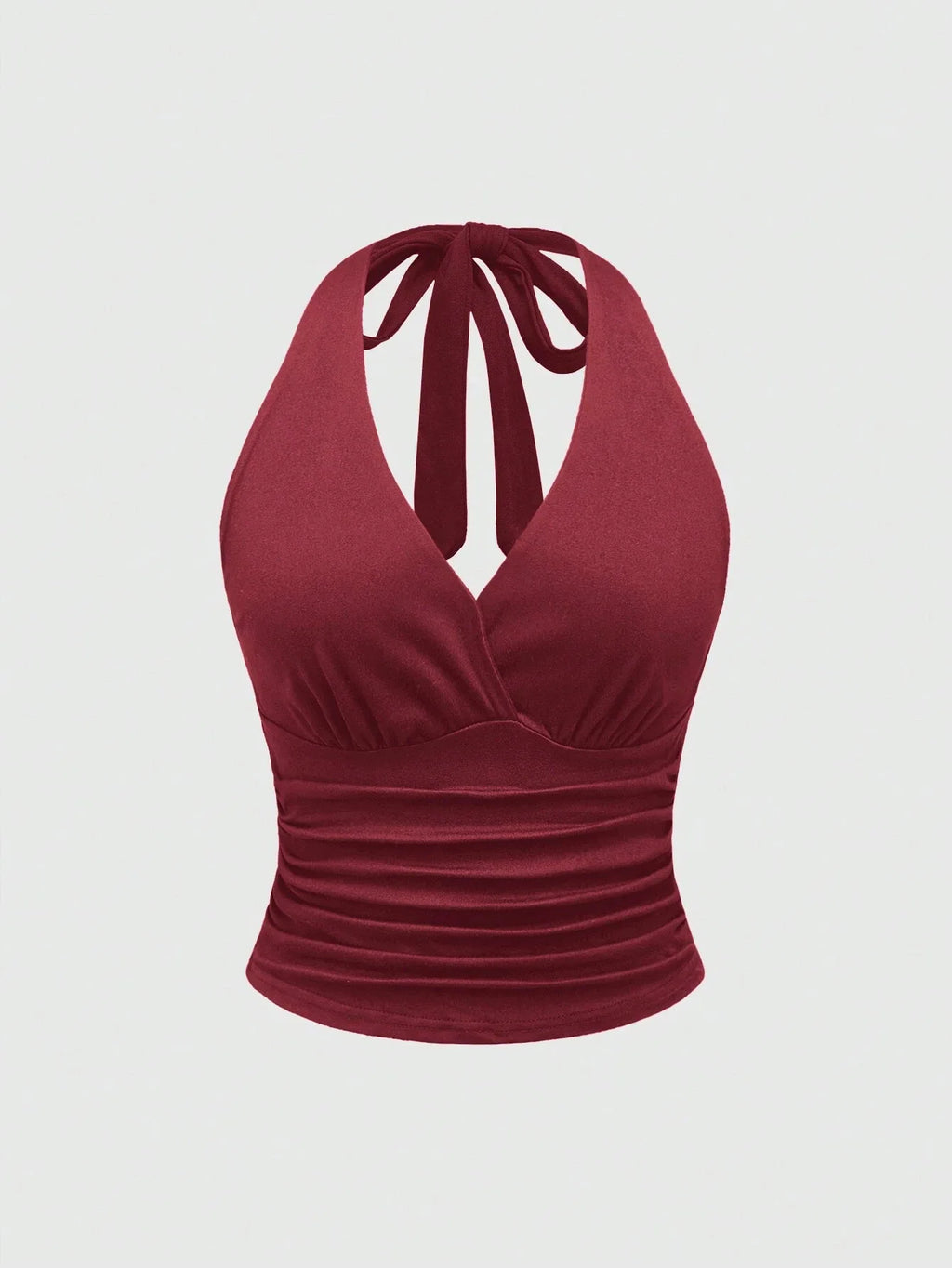 Top Halter com Estampado Leopardo