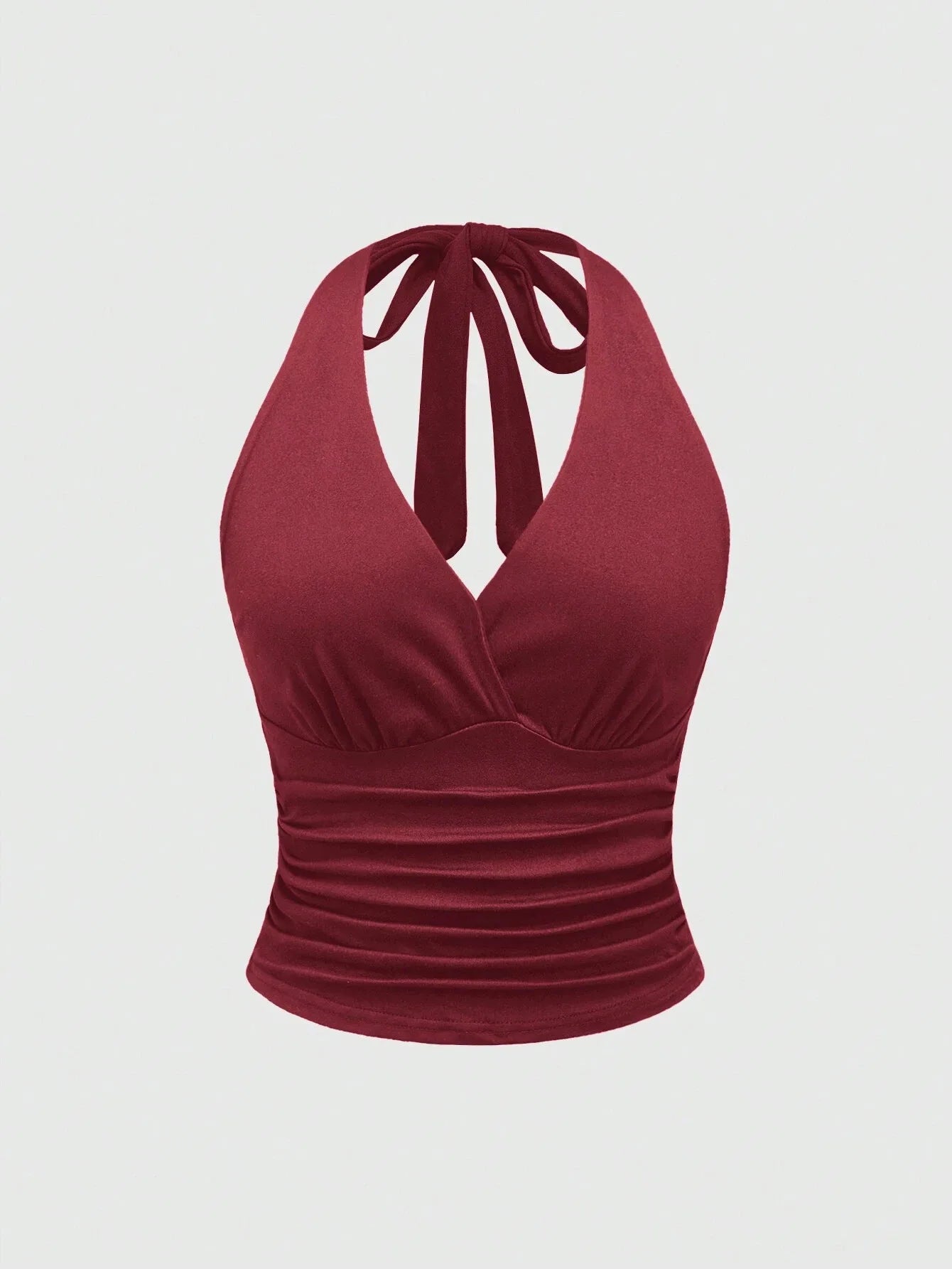 Top Halter com Estampado Leopardo