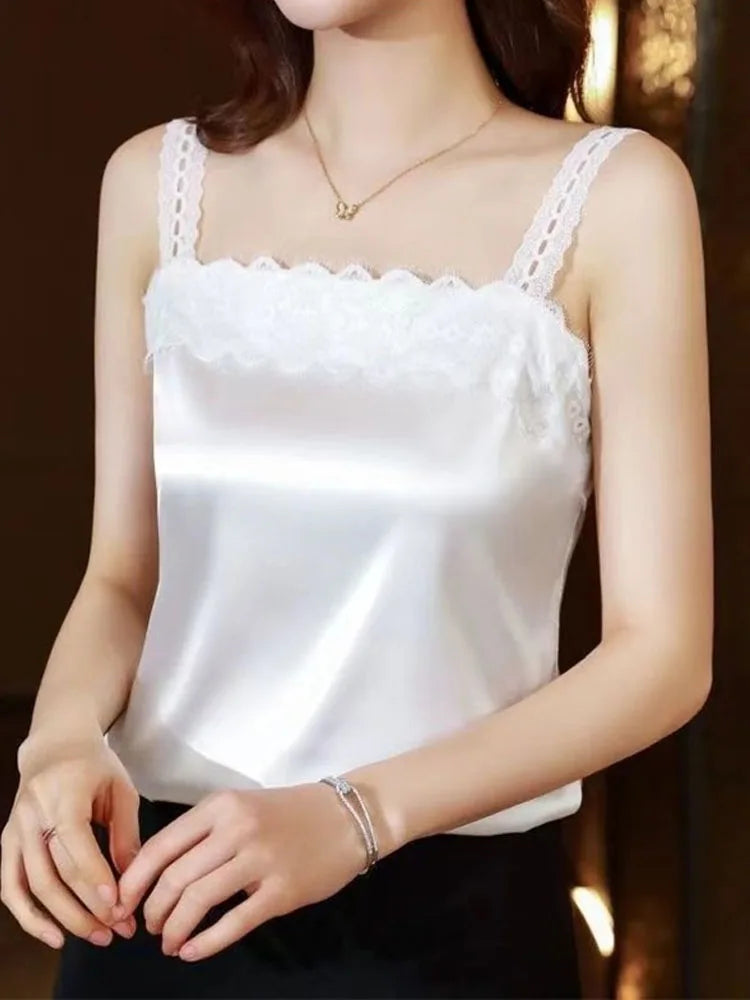 Top Halter de Renda para Mulher
