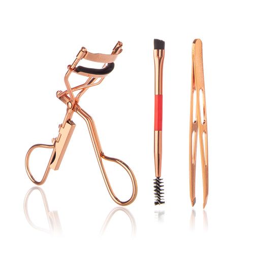 Kit Completo de Curvador de Pestanas Rose Gold