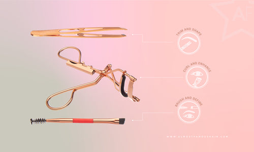Kit Completo de Curvador de Pestanas Rose Gold